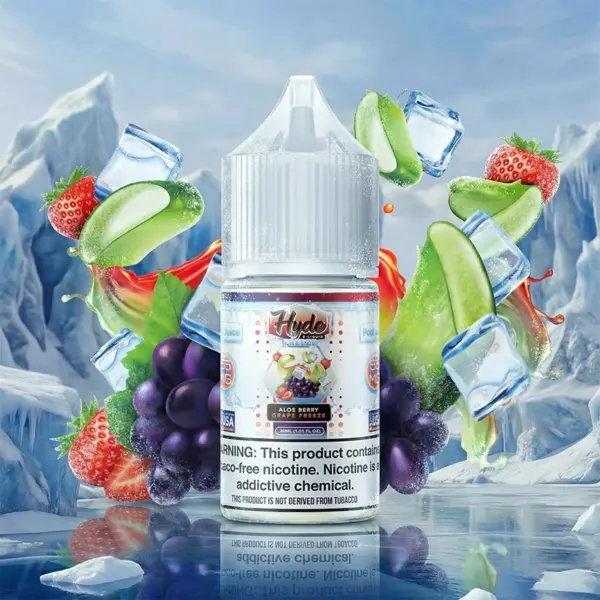 Pod Juice Aloe Berry Grape Freeze 55mg salt nicotine e-liquid