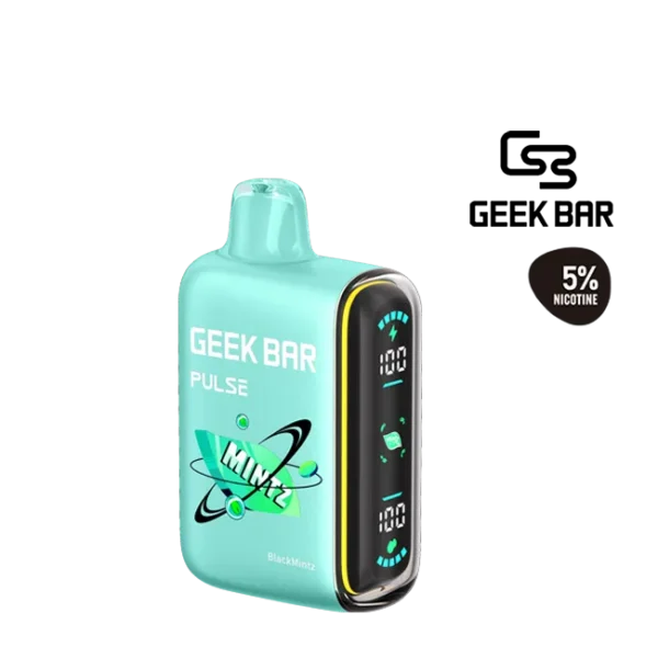 긱바 스톤 민츠 5% 솔트 니코틴 일회용 전자담배 / Geek Bar Stone Mints 5% salt nicotine disposable vape