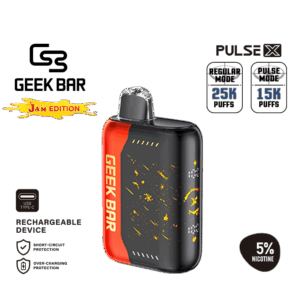Geek Bar Pulse X Peach Jam – Jam Edition
