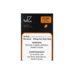 JZ Premium STLTH Pods Mango Ice 1800 Puffs (5, Pack of 3)