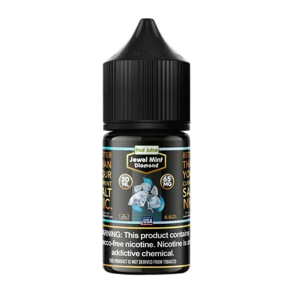 Pod Juice Jewel Mint Diamond 65mg - 팟쥬스 쥬얼 민트 다이아몬드 솔트 니코틴 65mg 액상 정품