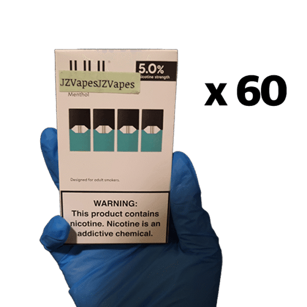 Classic menthol pod with consistent icy refresh — 단맛 없는 멘솔 쿨링과 균일한 성능이 특징인 JUUL Pods Menthol 5%