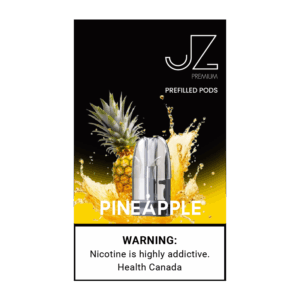 JZ Premium RELX Pods Pineapple 1200 Puffs (5, 2 Packs Pods)