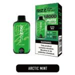 Smooth arctic mint blend 아틱 민트와 부드러운 쿨링이 균형 잡힌 패키지 이미지. 차가운 톤이 밝고 자연스럽게 유지된다.