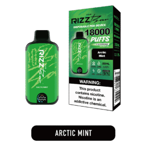 Smooth arctic mint blend 아틱 민트와 부드러운 쿨링이 균형 잡힌 패키지 이미지. 차가운 톤이 밝고 자연스럽게 유지된다.