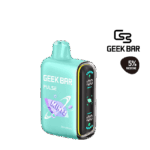 Heavy stone-cool mint with dry clean finish — 묵직한 쿨링과 단맛 없는 베이핑을 제공하는 Geek Bar Stone Mintz 5% 디바이스.