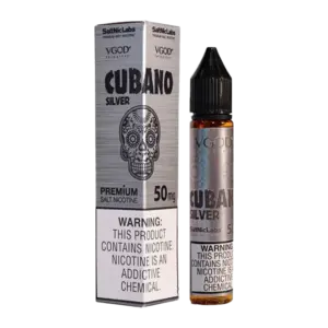 VGOD Silver Cubano SaltNic E-Liquid 50