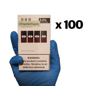 쥴팟 버지니아 타바코 5% 정품 100팩 벌크 빠른배송