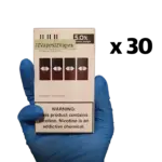 Dry classic tobacco inhale with subtle natural sweetness — 정통 토바코 감성과 깔끔한 흡입감을 강조한 JUUL Virginia Tobacco Pods 5% 패키지.