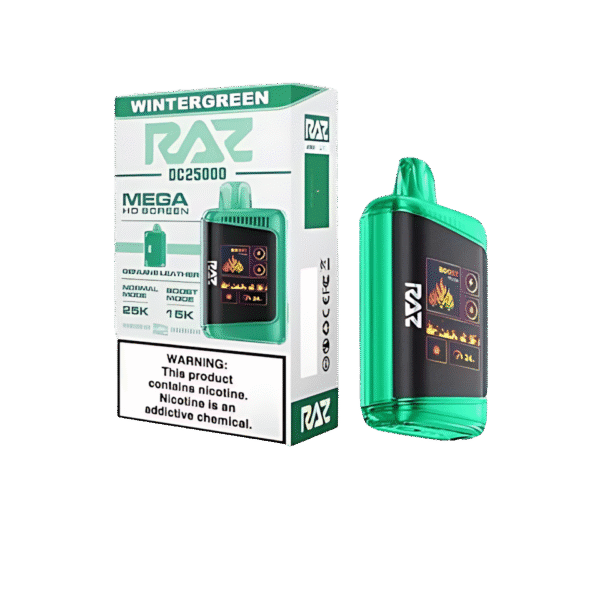 buy raz wintergreen 25k disposable vape 5 percent nicotine