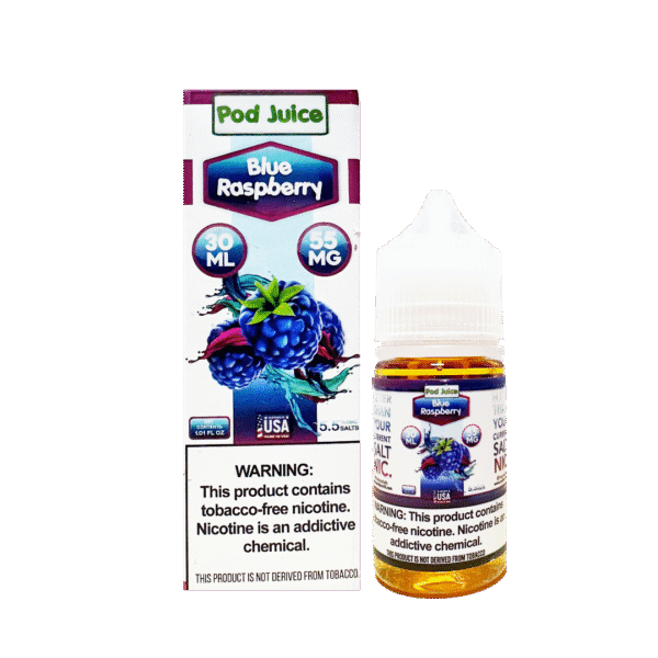 팟쥬스 베리믹스 솔트 니코틴 55mg 액상 블루베리 라즈베리 과일향 정품