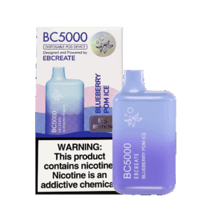 Elf Bar BC5000 Blueberry Pom Ice 5