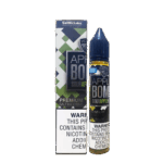 Cool sour apple inhale layered with sweet candy notes — 차갑게 퍼지는 사과향과 선명한 그린 라벨을 담은 VGOD 아이스드 애플 밤 패키지