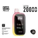 Flum Mello 20K Blossom 50mg 5% disposable vape 플럼 멜로 20K 블로썸 고농도 일회용 전자담배