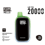 Flum Mello 20K Miami Mint 50mg disposable vape 5% salt nicotine