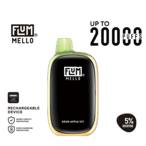Flum Mello 20k – Sour Apple Ice