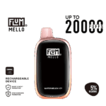 Flum Mello 20K Watermelon Icy 50mg disposable vape 5% salt nicotine