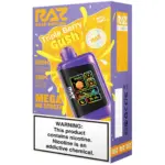 raz triple berry gush 25k disposable vape mixed berry flavor