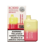 Strawberry pina colada vibe 딸기와 트로피컬 크림 감성을 담은 BC5000 이미지.