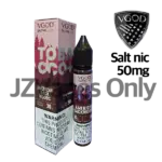 Dry natural tobacco SaltNic with clean finish — 인위적인 단맛 없이 로우한 토바코 결이 살아 있는 VGOD Tobacco Plus American Back Woods 솔트닉 5% 액상.