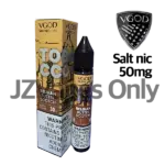 VGOD Tobacco Plus Belgian Butter Scotch flavor profile — 디저트 스위트와 토바코 중심 구조가 또렷한 솔트닉 액상.