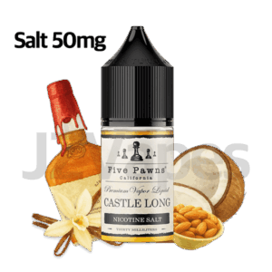 Five Pawns CastleLong SaltNic E-Liquid 50