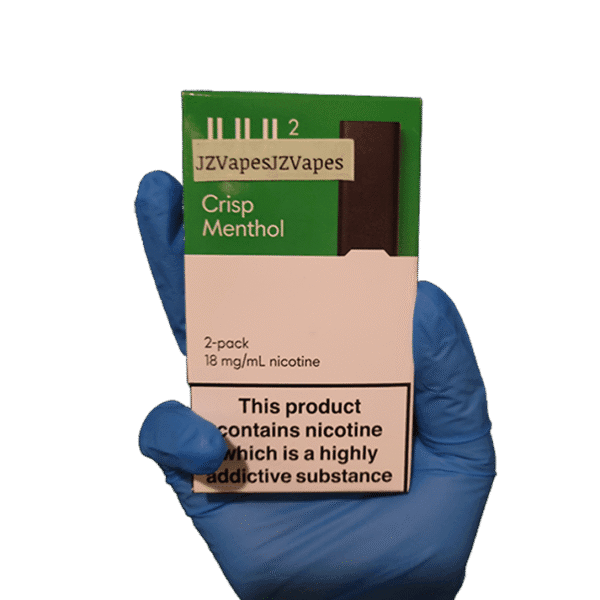 JUUL2 Pods Crispy Menthol 2-pack replacement pods 쥴2팟 크리스피 멘솔 전자담배 팟