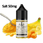 Layered dessert cream profile with smooth finish — 크리미한 디저트 풍미가 겹겹이 이어지고 마무리가 정돈된 Five Pawns Grandmaster 솔트닉 5% 액상.