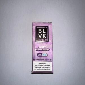 BLVK 50mg 솔트 니코틴 블랙유니콘 버바 그레이프 버블껌 아이스 액상 / BLVK Bubba Grape Bubblegum Ice 50mg salt nicotine e-liquid