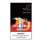 Grape fruit berry mixed vibe 부드러운 포도 베이스에 과일과 베리향이 섞인 RELX 팟 이미지. 부드럽고 자연스러운 과일 무드가 표현된 사진. 전체적으로 매끄럽고 산뜻한 느낌이 느껴진다.