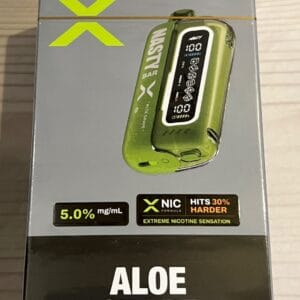 Refreshing aloe grape vaping experience with stable output — 데일리로 즐기기 좋은 산뜻한 알로에 포도 감성을 표현한 Nasty Bar X 20000 Aloe Grape 5%.