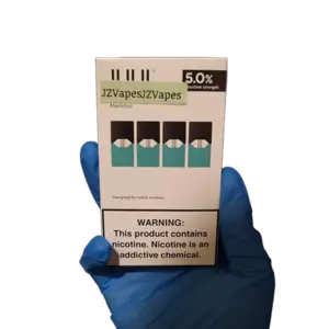 쥴 팟 멘솔 5% 4개입 | JUUL Pods Menthol 5% Pack of 4 | 정품 솔트 니코틴 쿨링 멘솔 팟 | 제이지베이프 국내 공식 쥴 판매처