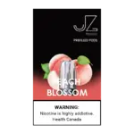 Light peach blossom finish 복숭아 꽃향과 상큼한 과일 마무리가 담긴 제품 이미지. 프레시하고 부드러운 과일 톤이 자연스럽게 전달된다.