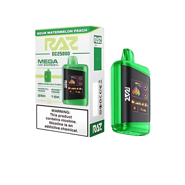 buy raz sour watermelon peach 25k disposable vape 5 percent nicotine