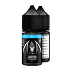 Icy strong menthol vibe 강한 쿨링 분위기와 차가운 블루 톤이 표현된 Halo SubZero 액상 이미지.