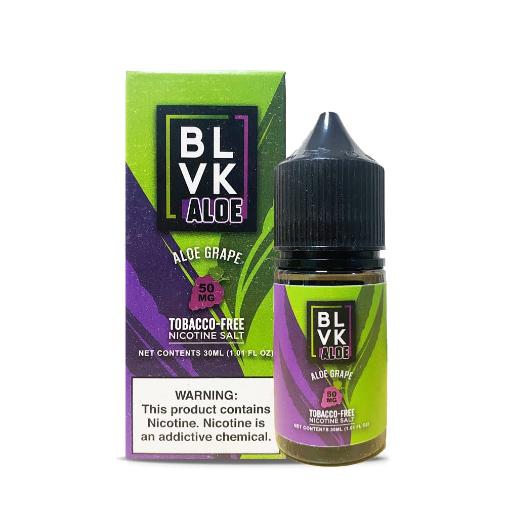 BLVK 블랙유니콘 알로에 그레이프 50mg 액상 고농도 솔트 니코 - BLVK Salt Aloe Grape 50mg - BLVK Korea