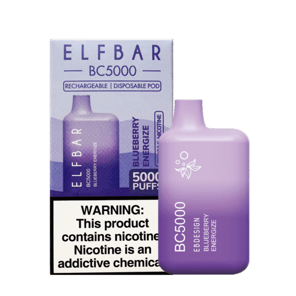 Blueberry energize vibe 블루베리 단향과 에너지음료 느낌을 담은 BC5000 이미지.