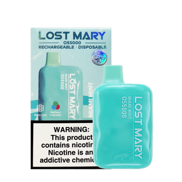 Miami mint fresh vibe 산뜻한 민트와 맑은 쿨링 무드의 OS5000 이미지.