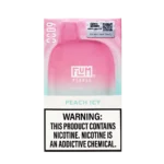 Juicy peach with cool finish 촉촉한 과일톤과 선명한 쿨링 느낌이 표현된 클로즈업.