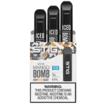 브이갓(VGOD) 망고 밤(Mango Bomb) 60mg 스틱(STIG) 일회용 전자담배 | 달콤하고 진한 망고 향에 강한 타격감 | VGOD Mango Bomb Disposable 60mg SaltNic | High Nicotine Vape with tropical mango flavor | 제이지베이프(JZVapes) 공식 판매