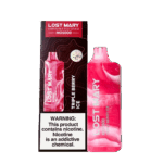 Triple berry ice blend 블루베리·라즈베리·딸기 조합에 라이트 아이스가 더해진 MO5000 이미지. 산뜻한 베리 무드와 맑은 쿨링 분위기가 자연스럽게 표현된 사진.