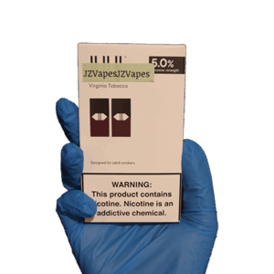 JUUL Pods Virginia Tobacco 5% — 줄 버지니아 토바코 팟 5%, smooth classic tobacco flavor, authentic 4-pack.