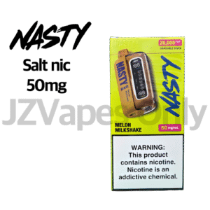 Nasty Bar X 20000 Melon Milkshake Disposable – 멜론 밀크쉐이크 맛 일회용 베이프, 50mg Salt Nicotine, 강한 타격감