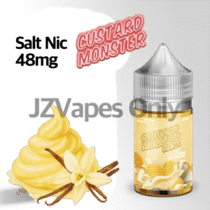 Vanilla by Custard Monster 48 mg – 부드럽고 크리미한 바닐라 커스터드 Salt Nicotine E-Liquid