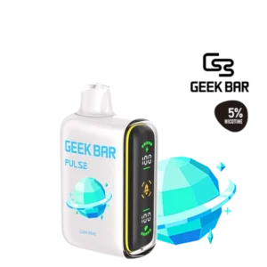 긱바 펄스 쿨 민트 일회용 전자담배 50mg 5% 솔트 니코틴 / Geek Bar Pulse Cool Mint disposable vape 50mg 5% salt nicotine