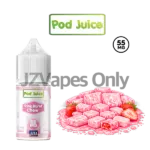 Pod Juice Pink Burst Chew 55mg salt nicotine e-liquid Korea 팟쥬스 핑크 버스트 츄 솔트 니코틴 액상